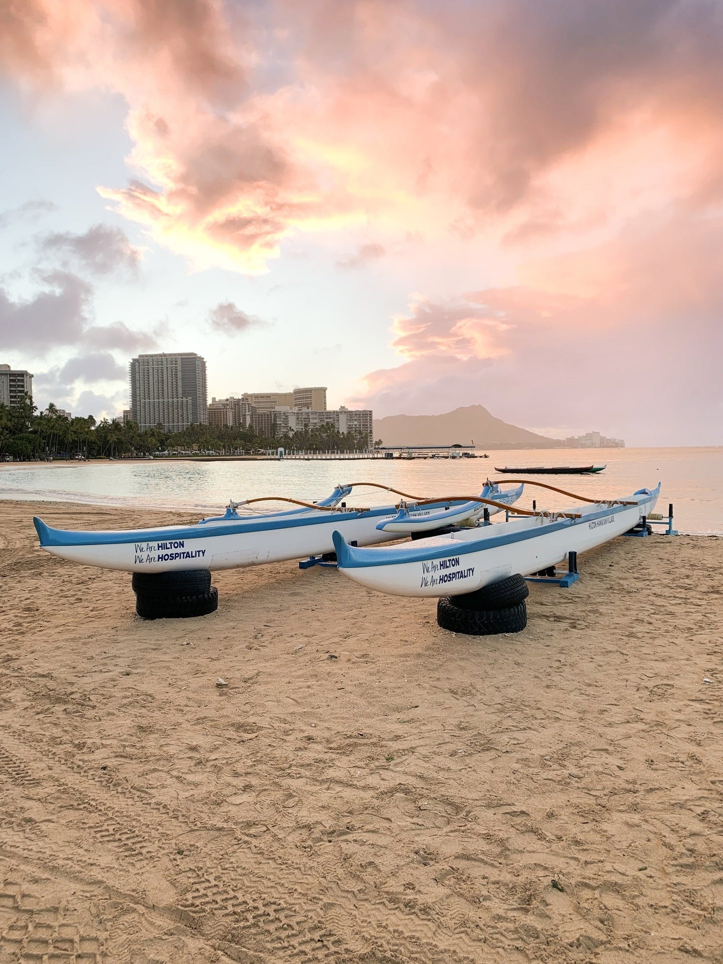 Morning Tide at Waikiki
