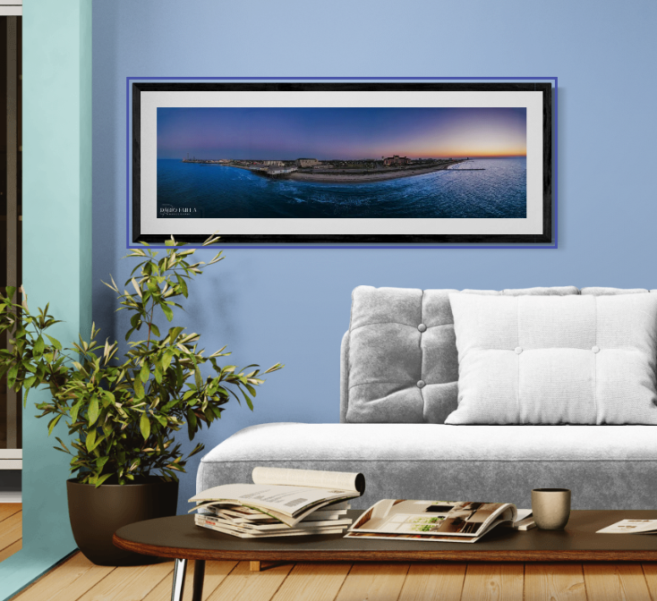 Island at Dusk — Coastal Panorama