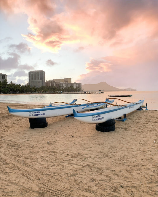 Morning Tide at Waikiki