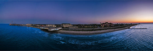 Island at Dusk — Coastal Panorama